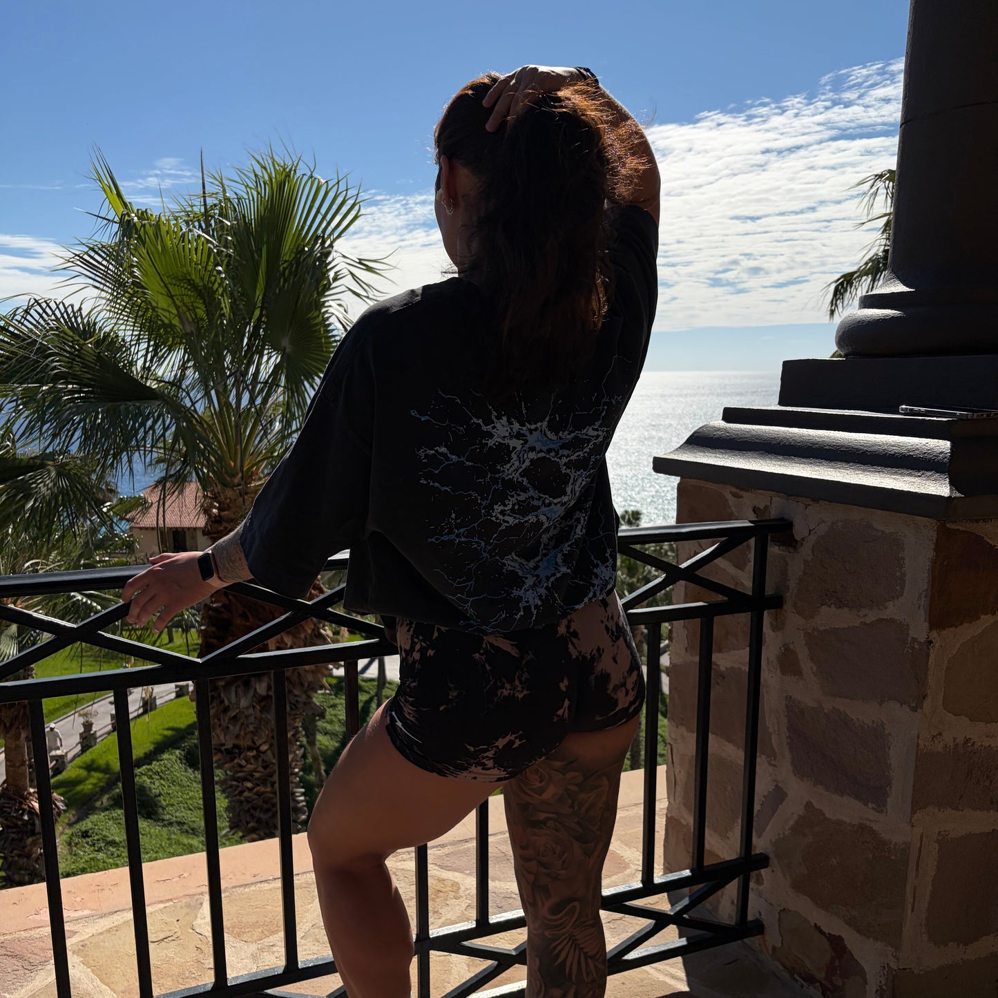 Lightning Oversized Cotton T-Shirt