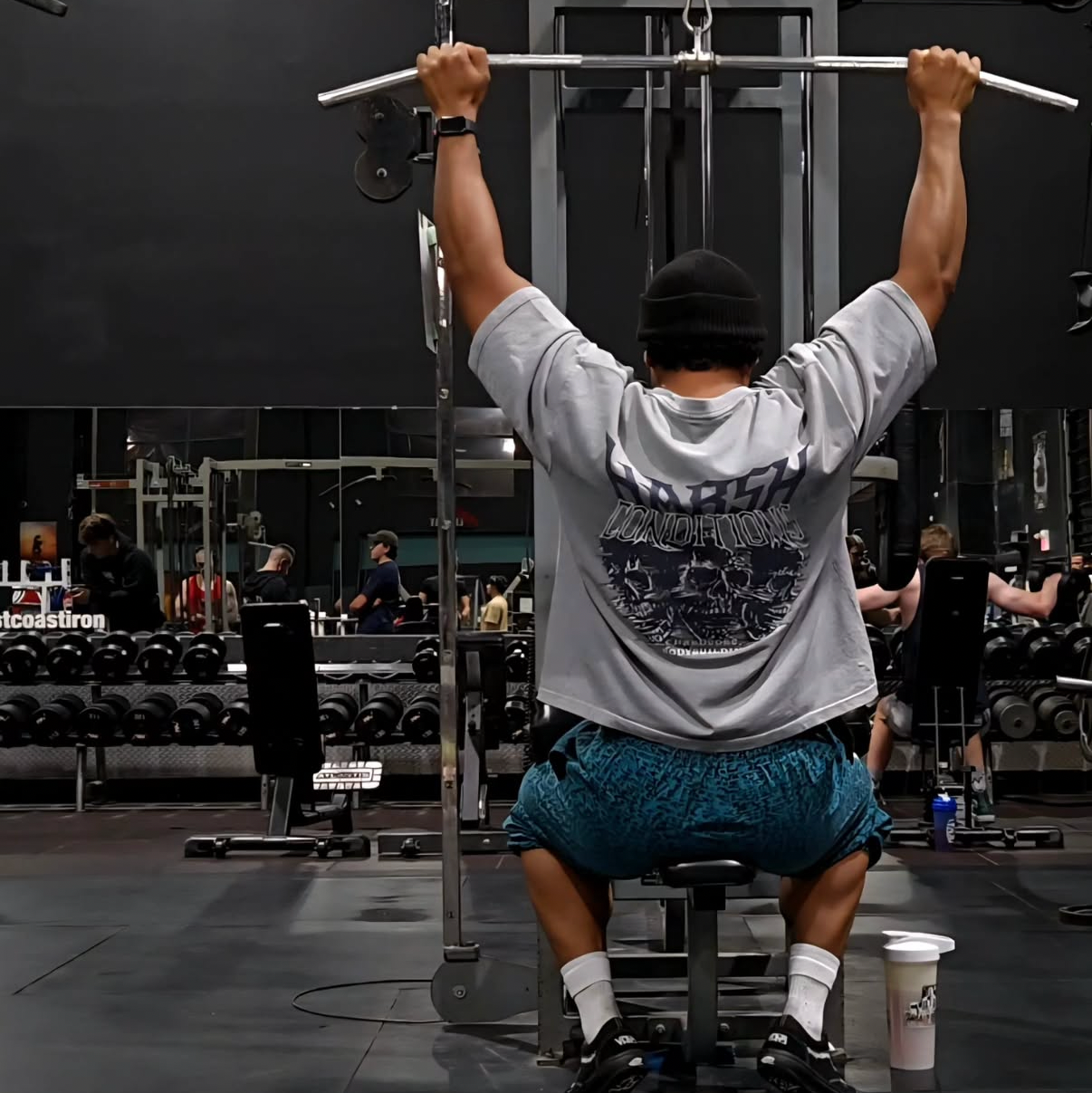 Hardcore Boxy/Cropped Cotton T-Shirt