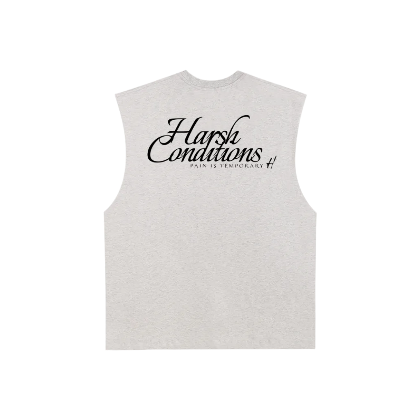 Raw Edge Cotton Tank