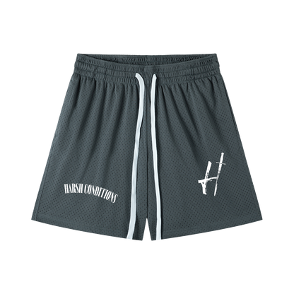 7" Mesh Drawstring Shorts
