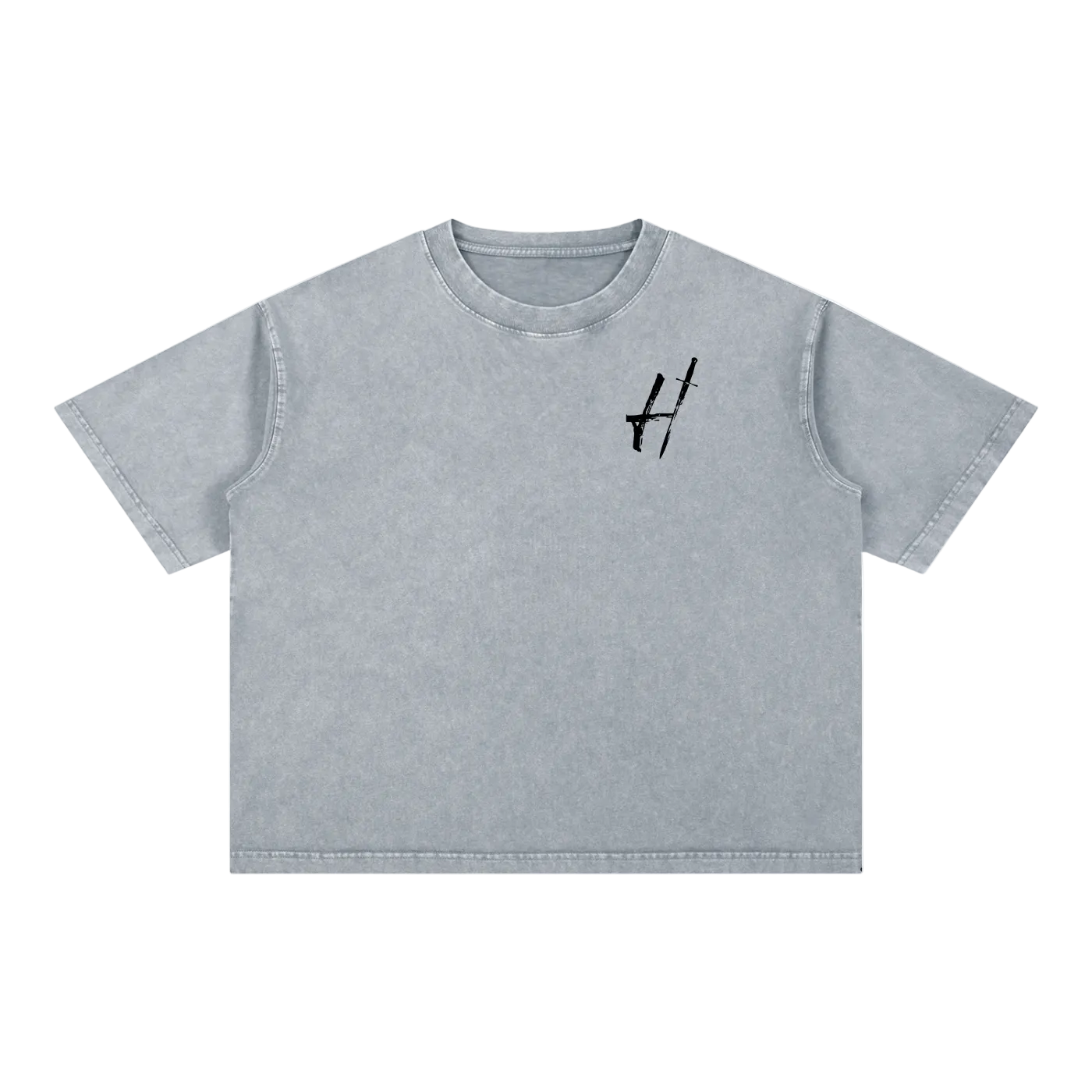 Broken jaw Boxy/Cropped Cotton T-Shirt