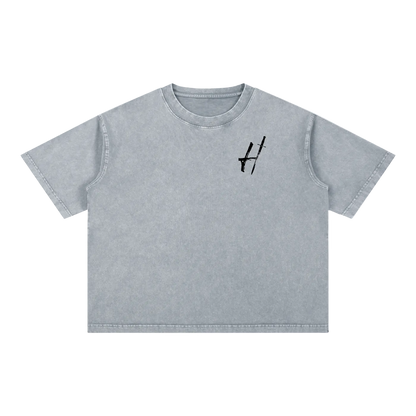 Broken jaw Boxy/Cropped Cotton T-Shirt