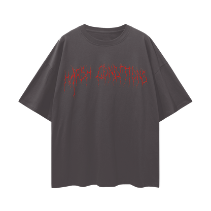 Metal Loose Drop Shoulder T-Shirt