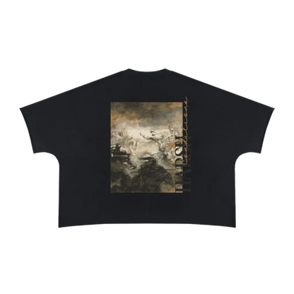 GOOD VS EVIL Heavyweight Boxy Raw Edge T-Shirt