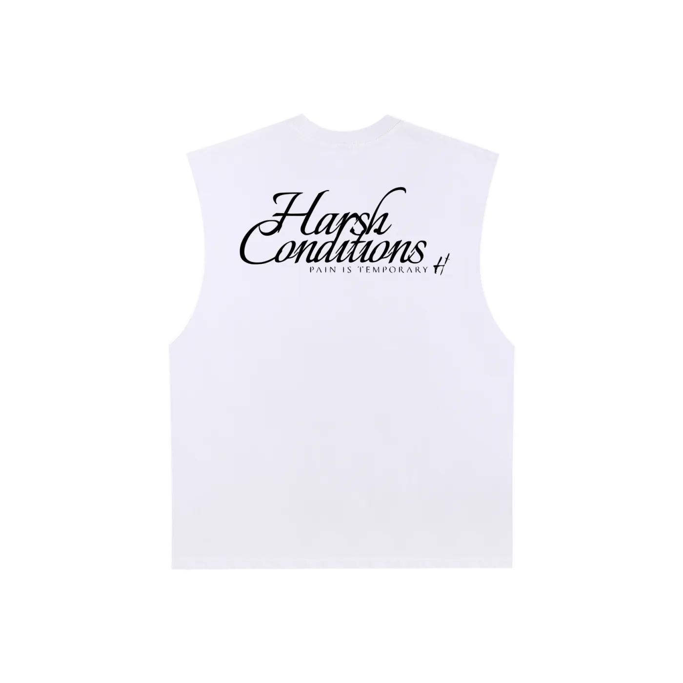 Raw Edge Cotton Tank