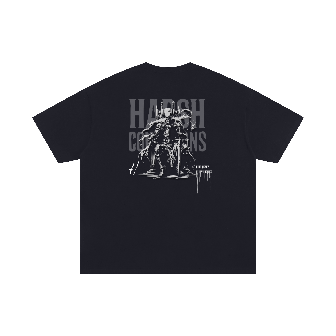 Have Mercy On My Enemies Oversized Cotton T-Shirt