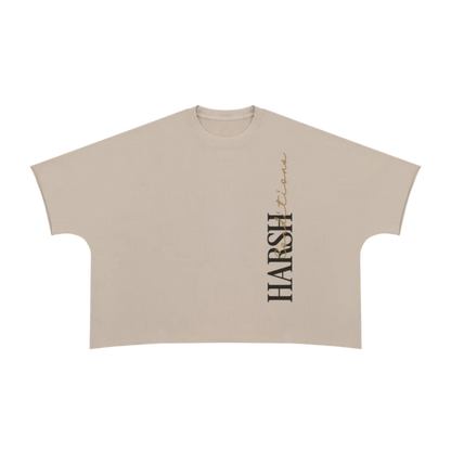 GOOD VS EVIL Heavyweight Boxy Raw Edge T-Shirt