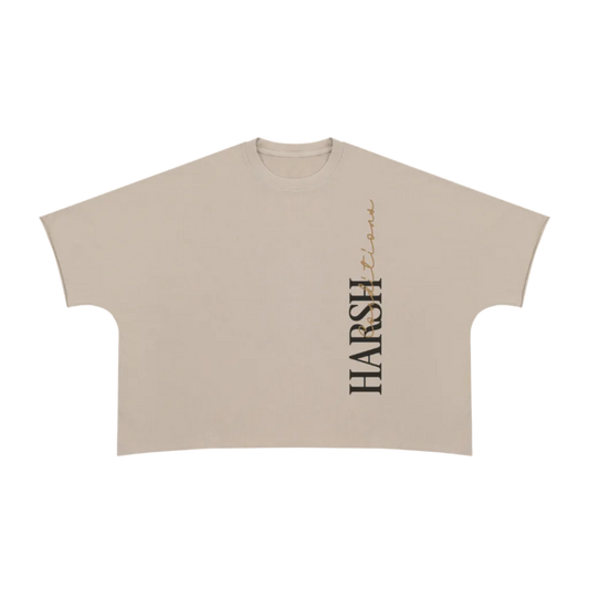 GOOD VS EVIL Heavyweight Boxy Raw Edge T-Shirt