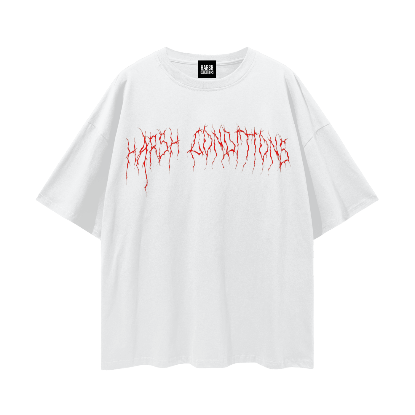 Metal Loose Drop Shoulder T-Shirt