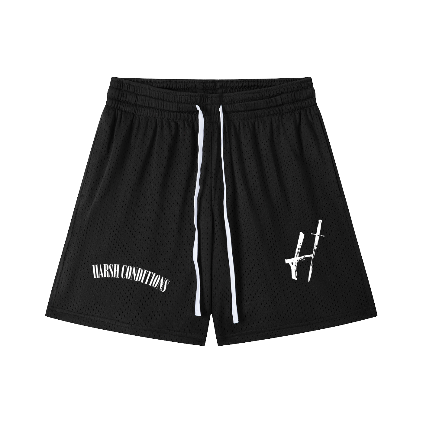 7" Mesh Drawstring Shorts