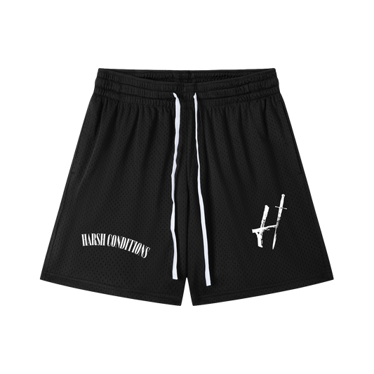 7" Mesh Drawstring Shorts