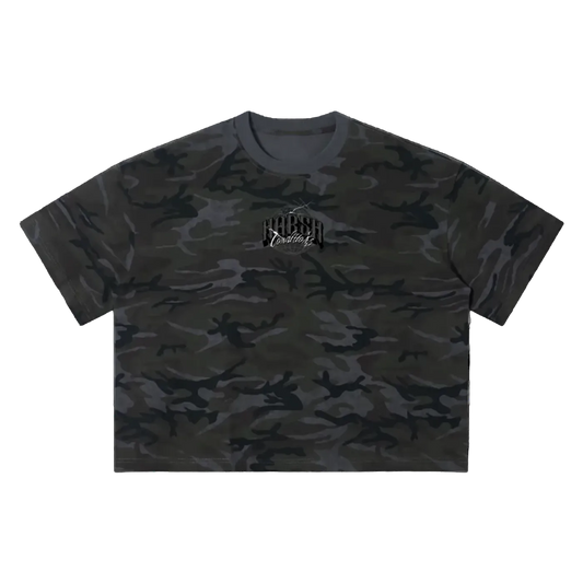 Harsh conditions world Camo Boxy T-Shirt