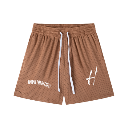 7" Mesh Drawstring Shorts
