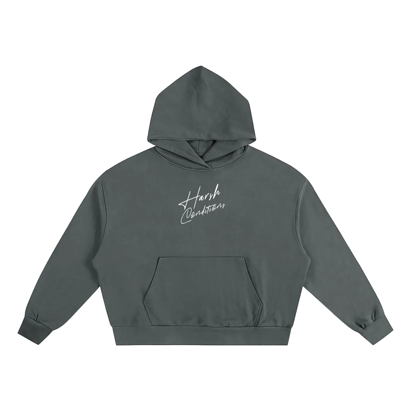Forged Through Struggle Cropped Hoodie