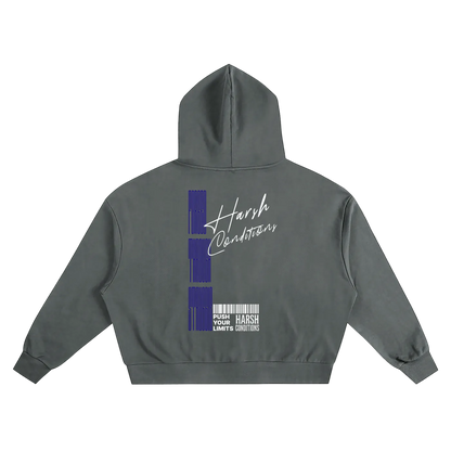 Forged Through Struggle Cropped Hoodie