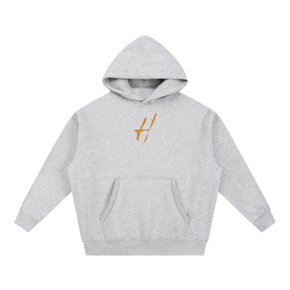 Strength Is Born Oversized Boxy/Cropped Fit Fleece Hoodie