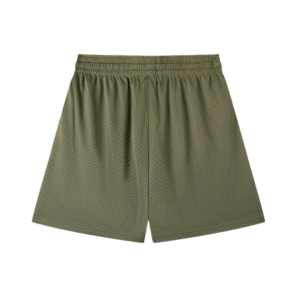 7" Mesh Drawstring Shorts