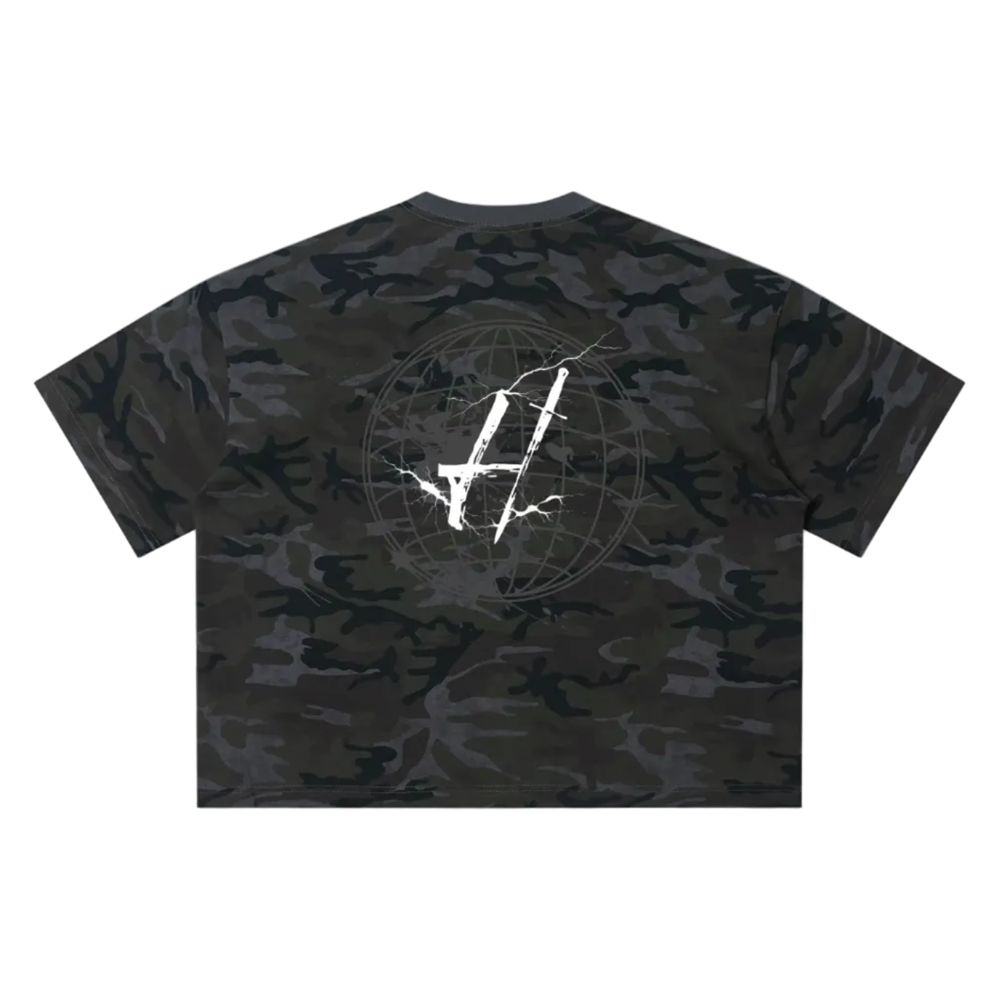 Harsh conditions world Camo Boxy T-Shirt