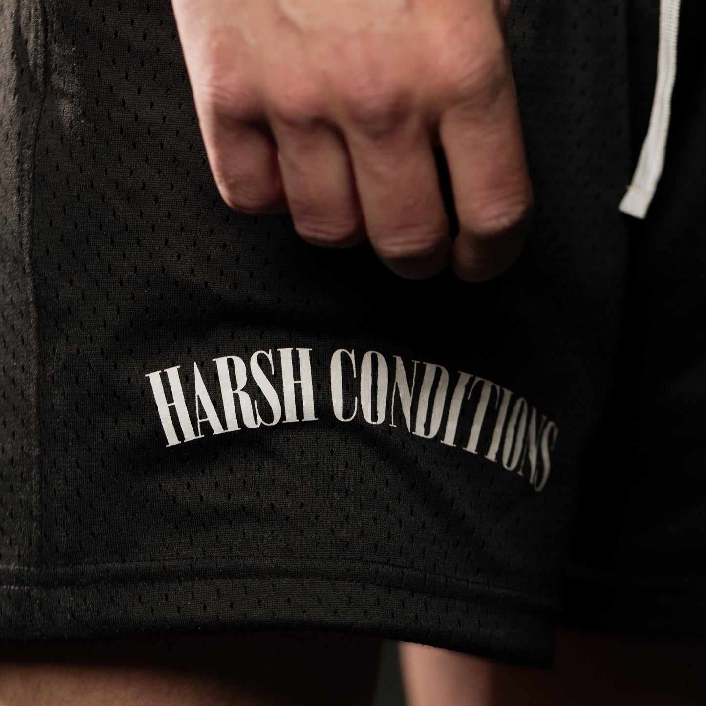 7" Mesh Drawstring Shorts