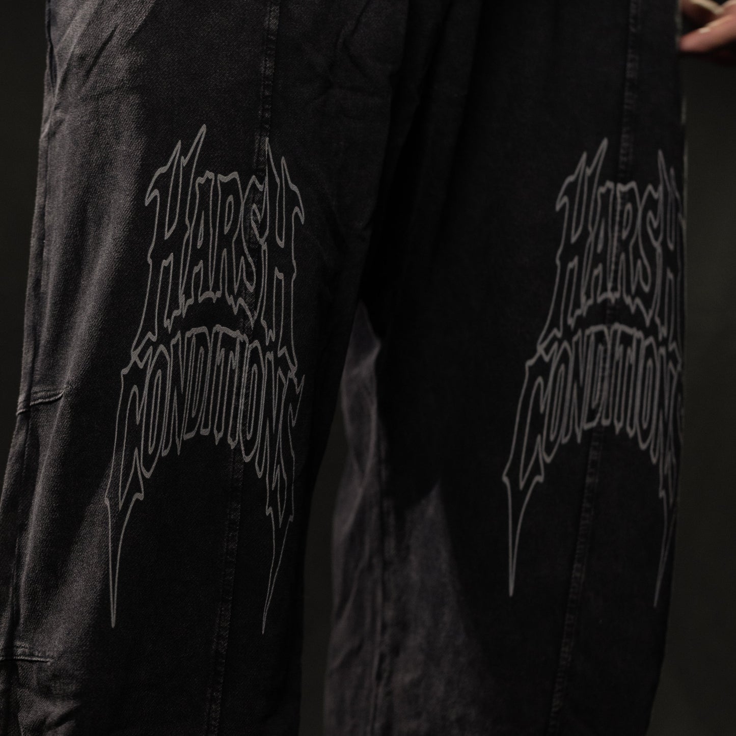 oversized Drawstring Cotton pump Pants