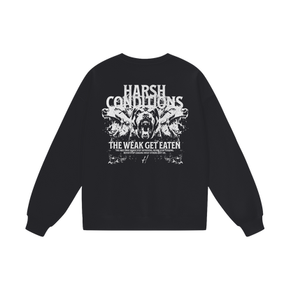 The Weak Get Eaten Heavyweight Drop Shoulder Sweatshirt