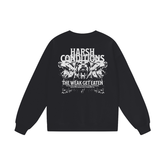 The Weak Get Eaten Heavyweight Drop Shoulder Sweatshirt