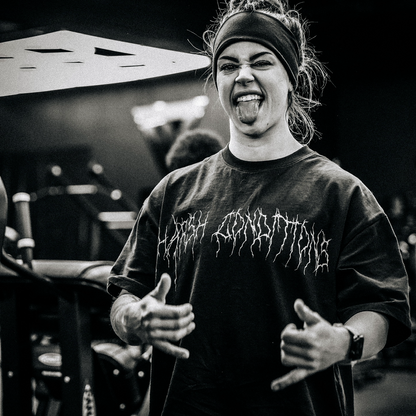 Metal Loose Drop Shoulder T-Shirt