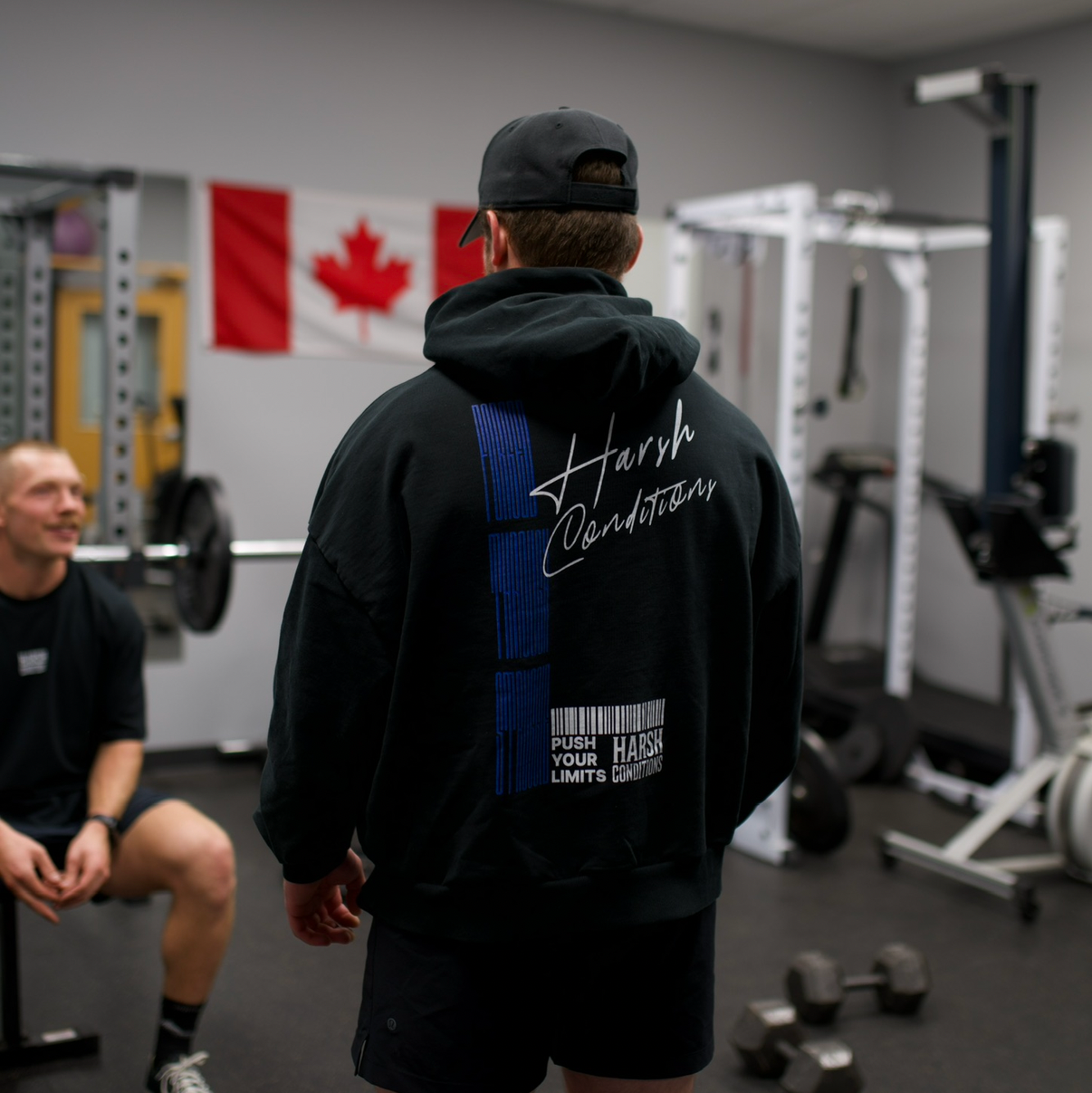 Forged Through Struggle Cropped Hoodie