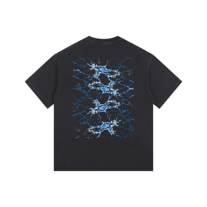 Lightning Oversized Cotton T-Shirt