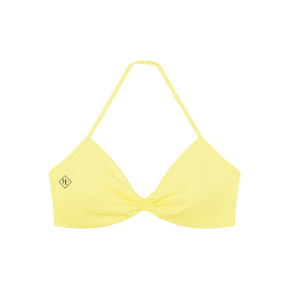 Women’s Ruched Halter-Neck Sports Bra