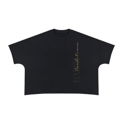 GOOD VS EVIL Heavyweight Boxy Raw Edge T-Shirt