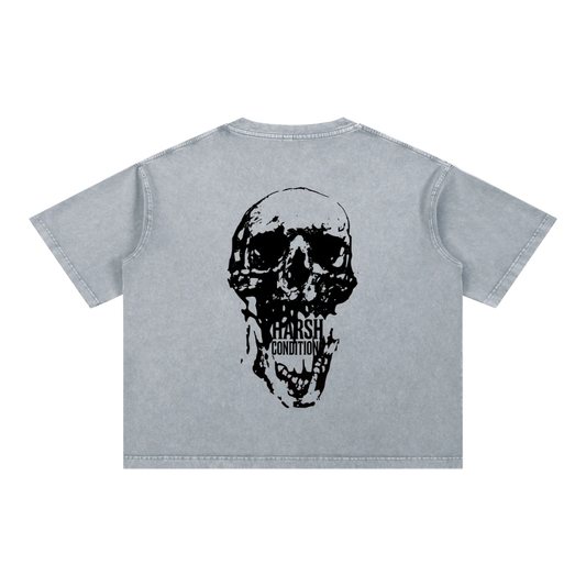 Broken jaw Boxy/Cropped Cotton T-Shirt
