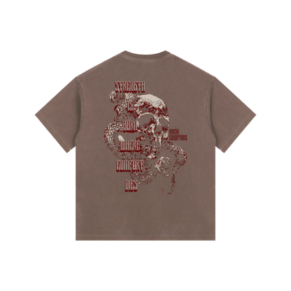 Strength Is Born Oversized Cotton T-Shirt