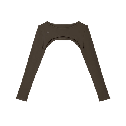 Women’s Cutout Long Sleeve Yoga Shrug