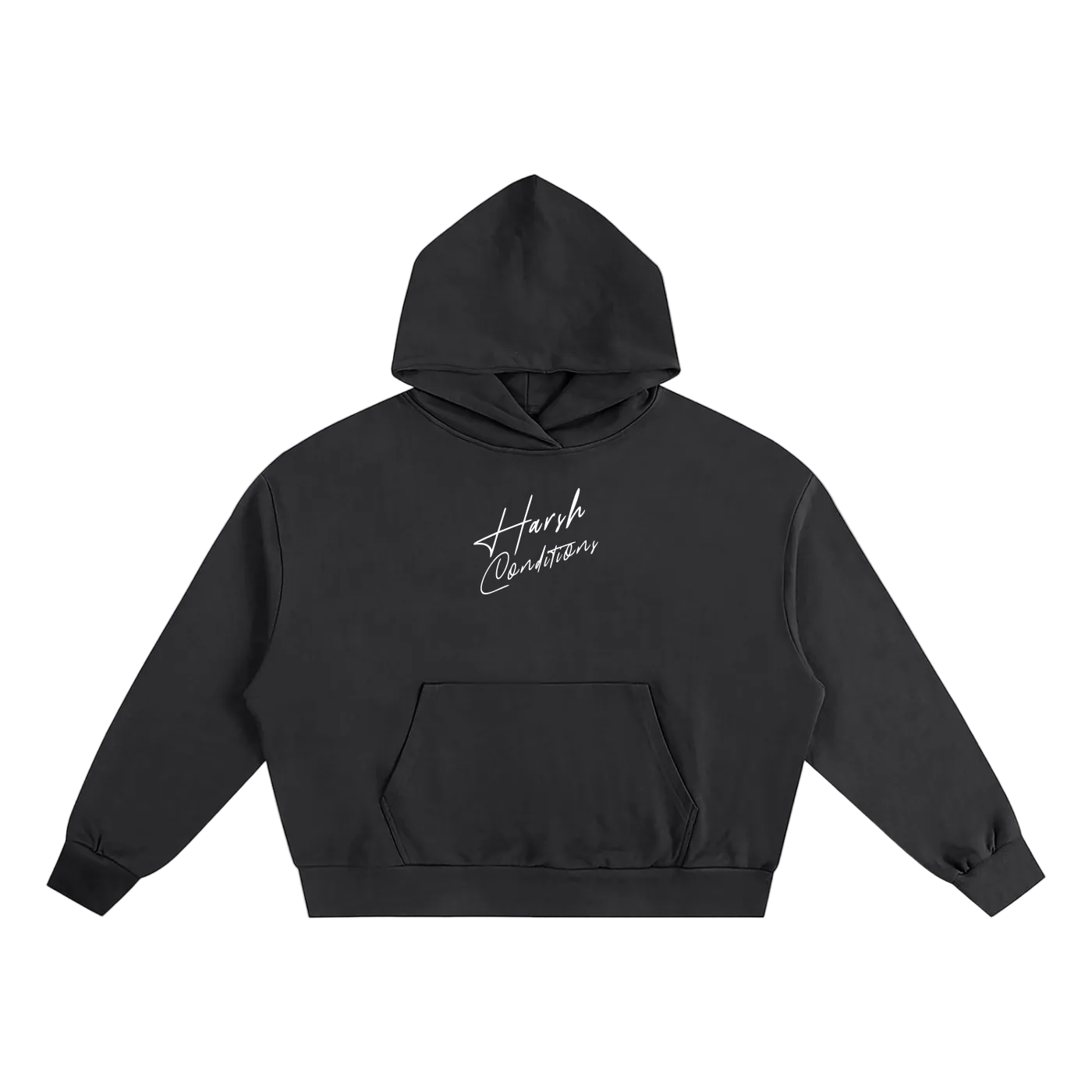 Forged Through Struggle Cropped Hoodie