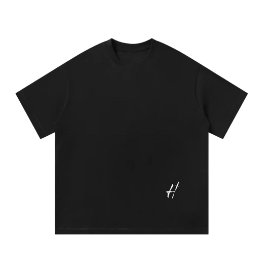 PURPLE FLAMES Oversized T-Shirt