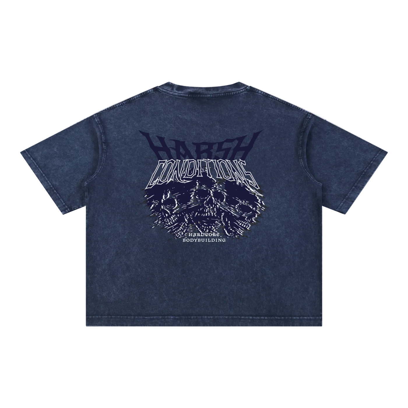 Hardcore Boxy/Cropped Cotton T-Shirt