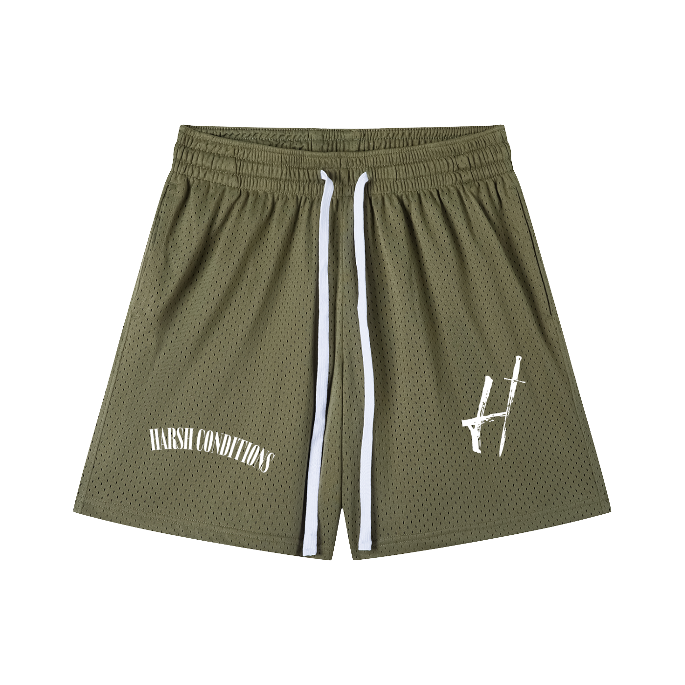 7" Mesh Drawstring Shorts