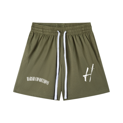 7" Mesh Drawstring Shorts
