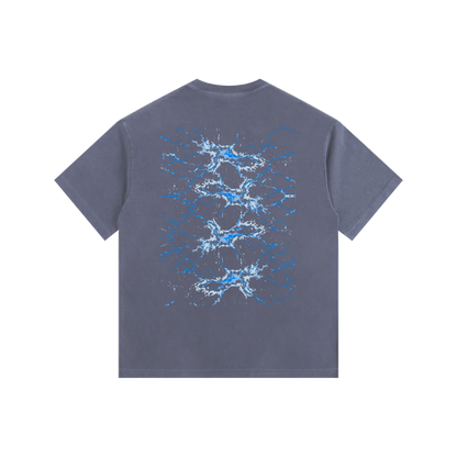 Lightning Oversized Cotton T-Shirt