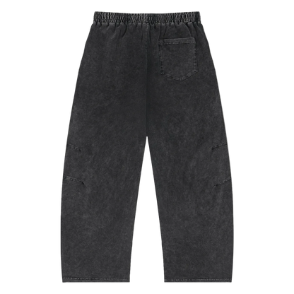 oversized Drawstring Cotton pump Pants